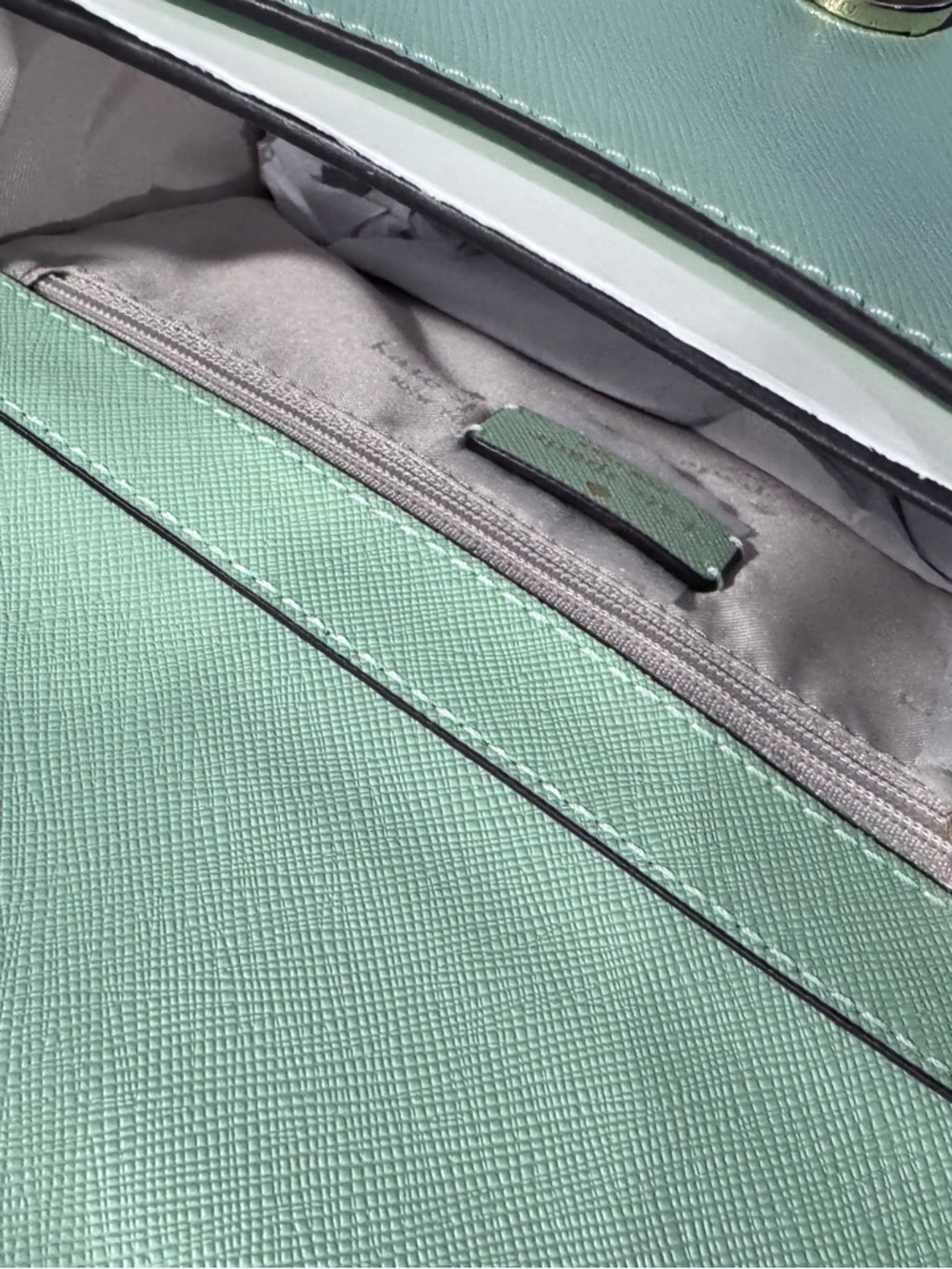 kate spade Mint Green Structured Top-Handle Satchel - Picture 12 of 16